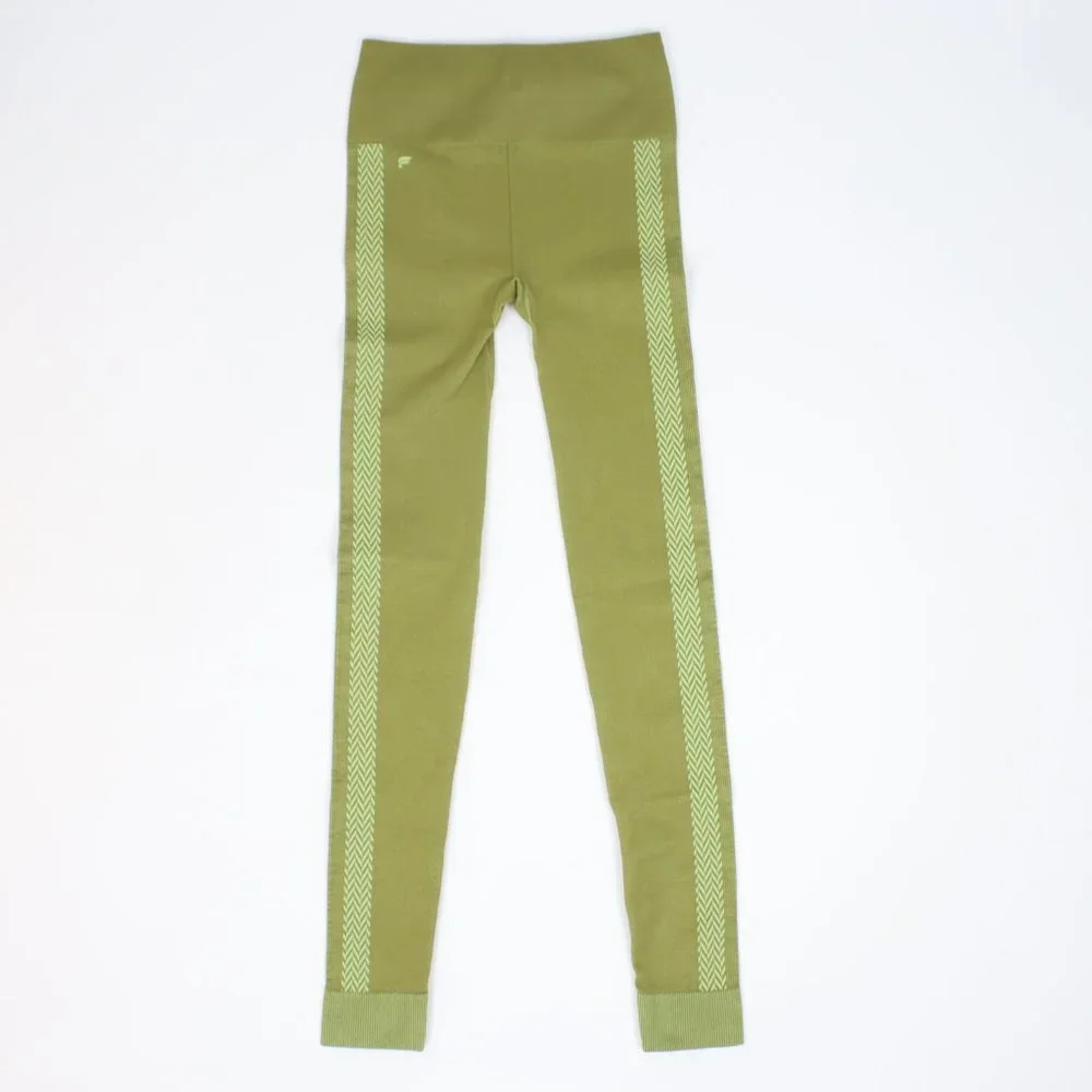 Fabletics Womens XS High-Waisted Seamless Check Colorblock Leggings - Picture 3 of 5
